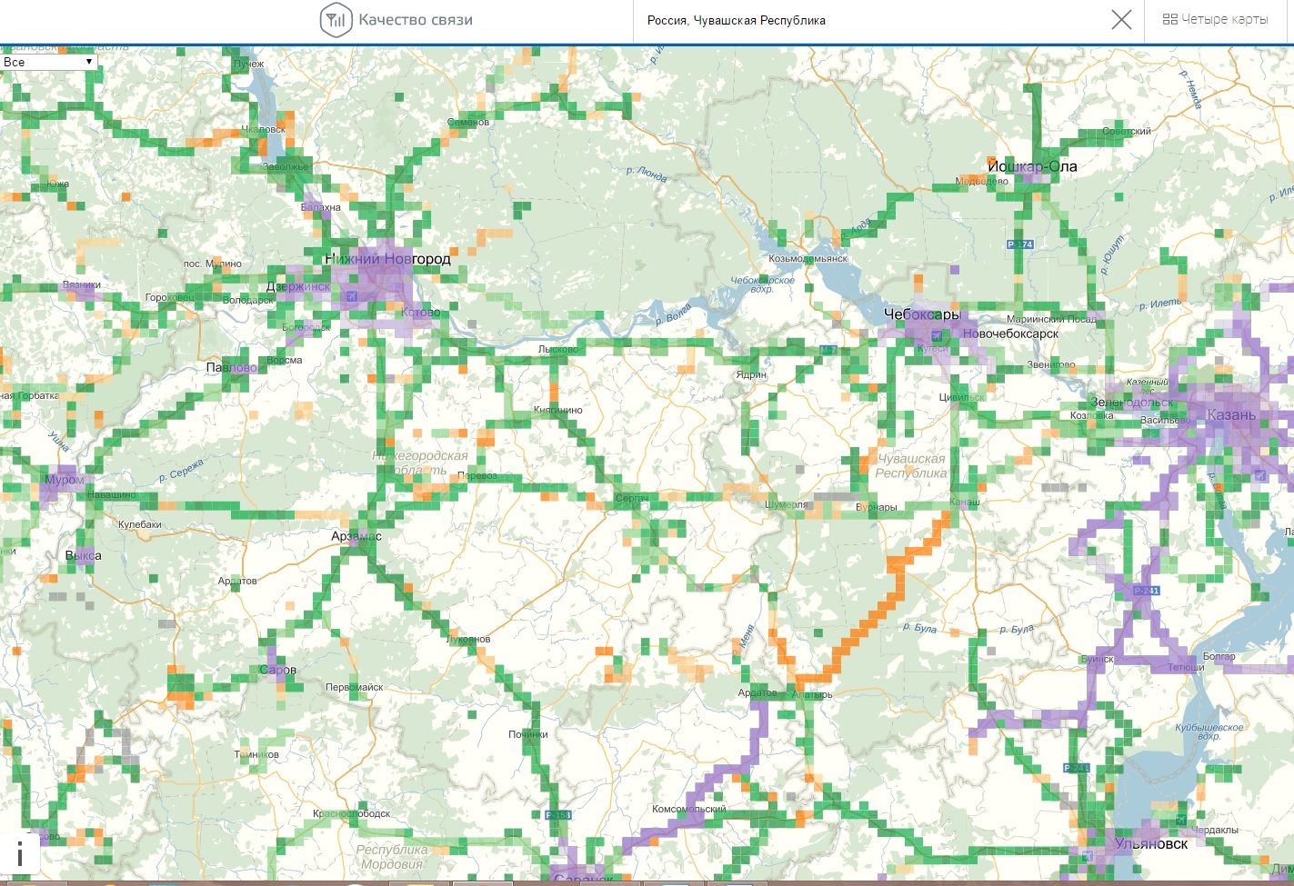 Сотовое покрытие карта. Мониторинг покрытия сотовой связи. Народная карта покрытия сотовой связи. Карта охвата сети в Чувашской Республики. Сетка покрытий сотовой связи.