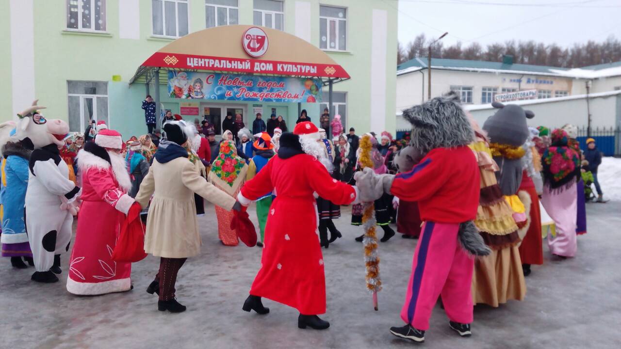 В п. Кугеси представили проект “Зимние сказки Чебоксарского района”  (Фоторепортаж) | Тăван Ен