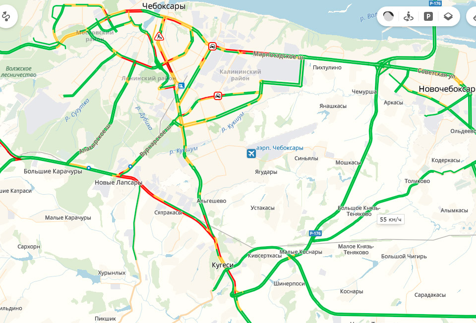 Пробка м7 сегодня. Пробки Чебоксары. Пробка на м7 сейчас Чебоксары. Пробки Лапсары сейчас на м7.