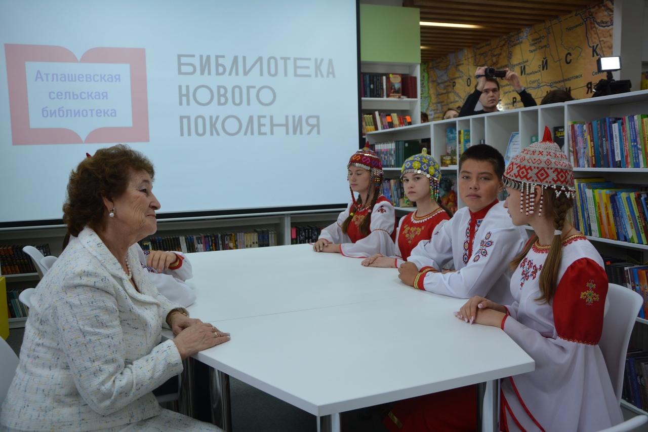 В Чебоксарском районе функционируют 3 библиотеки нового поколения | Тăван Ен