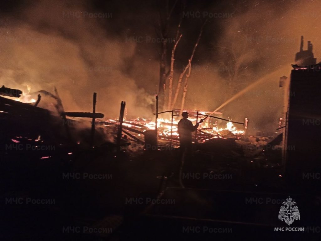 В Моргаушском округе во время пожара погибли мать и сын | Тăван Ен